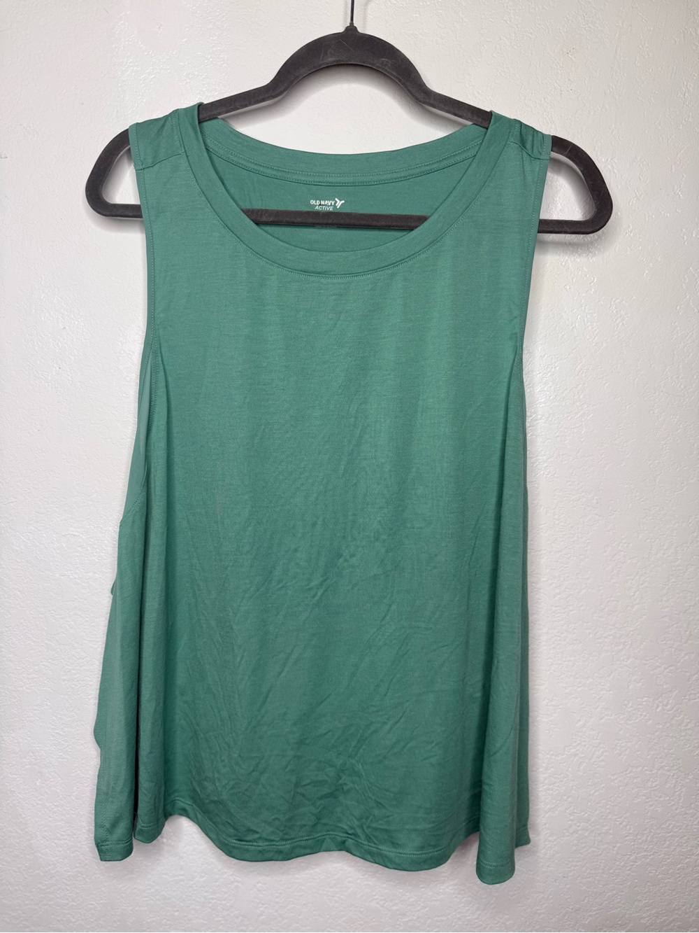 Old Navy Women’s Green Sleeveless Swing Tank Top 4x